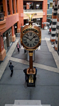 Jessop's clock has been a San Diego landmark for over 100 years. Now located in Horton Plaza.