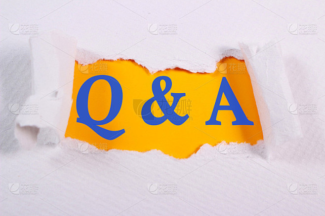 Q & A，问答。文字排版的概念