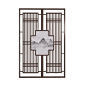 新中式屏风隔断客厅实木装饰酒店大厅镂空玄关顶天立地入户分隔-淘宝网