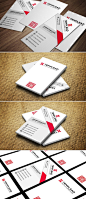 Corporate Business Card CM067国外名片设计模板素材设计源文件-淘宝网