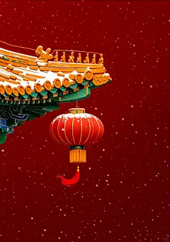 中国人才懂的美！故宫灯笼喜迎雪（好治愈） - 小红书