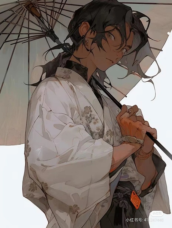 打伞
