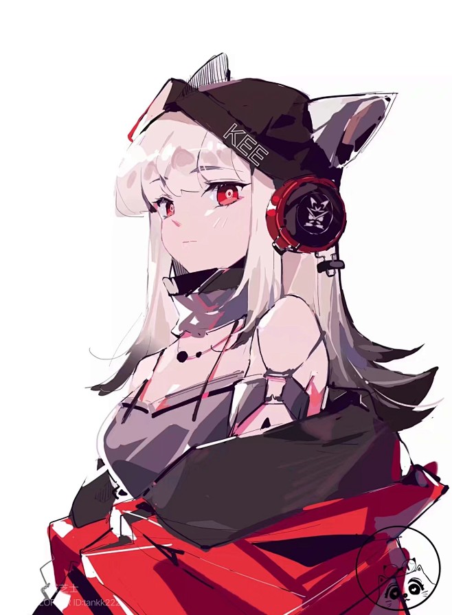 #明日方舟# 霜叶 

画师：猫塔芝士