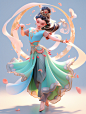 Whole_body_a_beautiful_Dunhuang_dancing_girl_bubble_cf8f3fc1-b22f-44d7-a938-40b840218f66