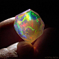 mineralists:

Ethiopian contraluz Opal
