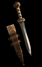 Roman sword, Dmitriy Mironov : Roman sword by Dmitriy Mironov on ArtStation.