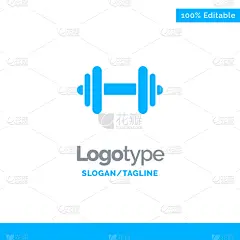 运动,品牌名称,哑铃,动机,稳定,概念,图像,设计