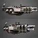 A retro weapon design