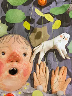 #深夜复习# 好看的手作立体插画 works by Sophie Page ​​​​