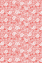 吉祥回形纹底纹免扣素材 png