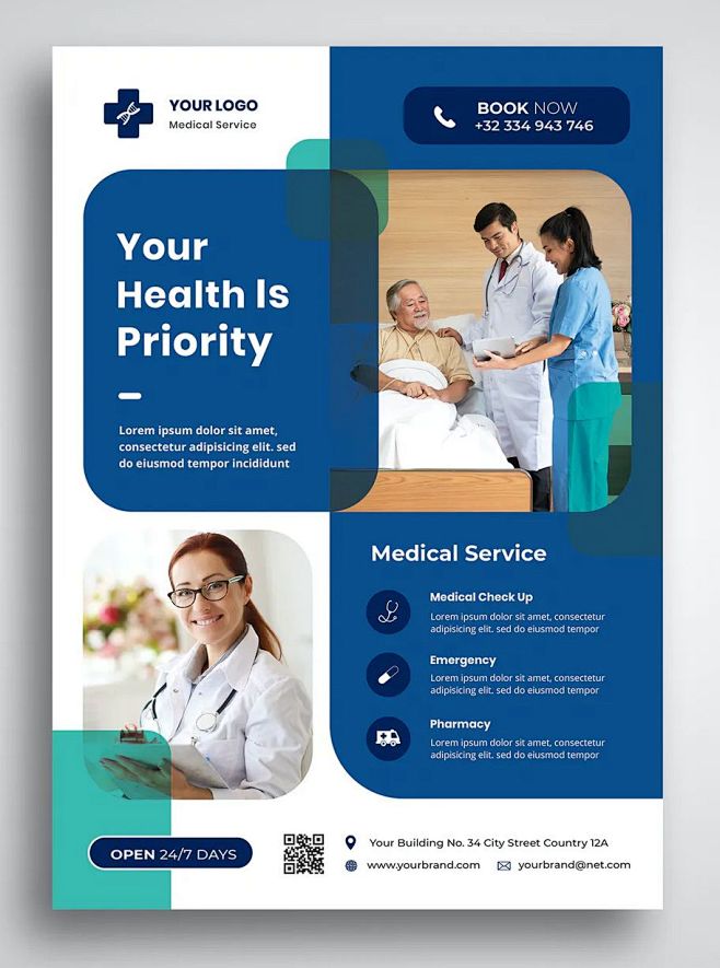 Medical Flyer Templa...