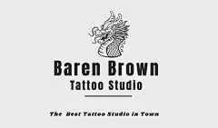 Tattoo Studio Introduction Business Card