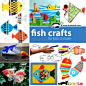 【折纸小鱼儿手工宝宝手工】Accordion-Fold Paper Fish  children activities, more than 2000 coloring pages @予心木子