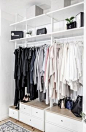 Ikea Closet Elvarli 51 Ideas #closet