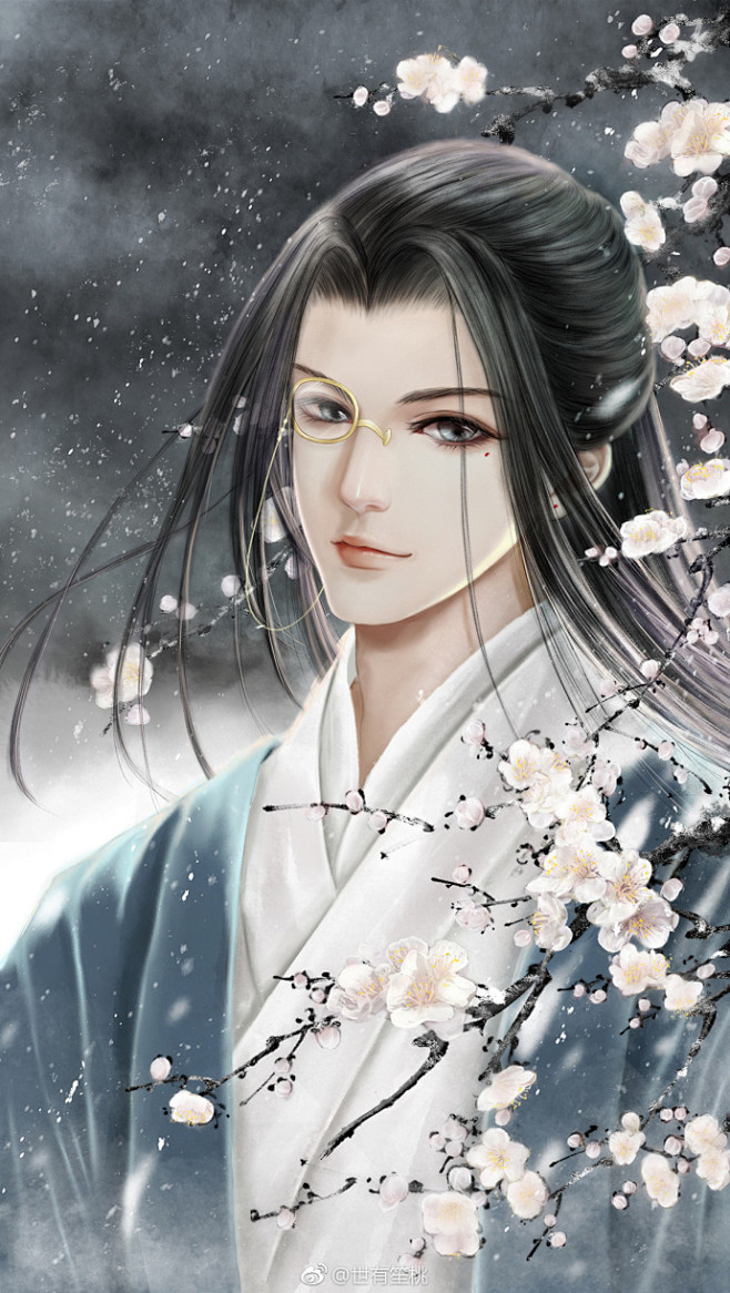 #杀破狼priest##顾昀# 花下美人...