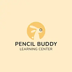 Cute Cartoon Style Learning Center Logo Image