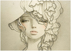 雨花石头采集到女人