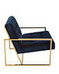 Jonathan Adler Goldfinger Lounge Chair