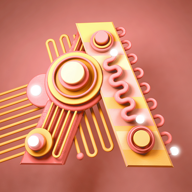 #C4D#C4D字体#电商C4D#C4D...