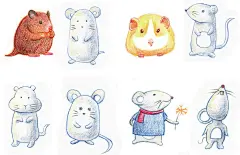 简笔画5000例 一本就够（色铅笔卷） - Part 3 动物 - 涂涂猫 编著 - 微信读书