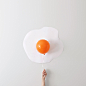 Whimsical Photos of Everyday Objects Playfully Reimagined Through the Eyes of a Child : Photographer Peechaya Burroughs' playfully minimalistic shots contain a contagious amount of positivity. Through Burroughs' unique lens, a yellow/orange balloon become