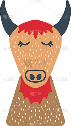 公牛，狐狸，狮子，斯堪的那维亚人，艺术色彩2