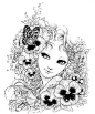 Fantasy Art Coloring Book with 19 Images - Gardens & Goddesses - Advanced…