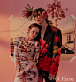 Vogue Me杂志2018十月刊封面：迪丽热巴&德国男模Benno Bulangmodel 