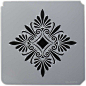 Donna Downey Stencils iStencils 5_X5_-French Tile