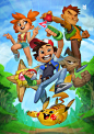 Pokémon, Max Grecke : Personal take on the first season of the Pokémon characters.