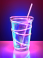 Midjourney 教程！9 组 3D 质感炫彩 ICON 制作思路