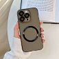 森爽 简约磨砂CD纹磁吸适用iPhone14Promax手机壳苹果13Pro镜头膜保护套12软胶创意11防滑全包防摔潮牌无线充-tmall.com天猫