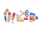 Annualreport dribbble 01#icon##插画##线条##创意#