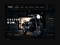 Triumph摩托车网页设计