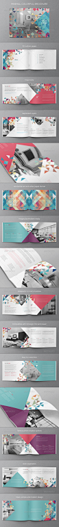 Minimal Colorful Brochure - Brochures Print Templates