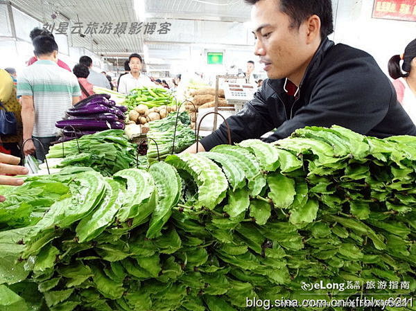 实拍海南冬季市场上的蔬菜您都认识吗？, ...