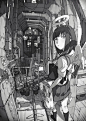 米山舞，插画作品