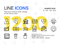 1200+ Line Icons Pack