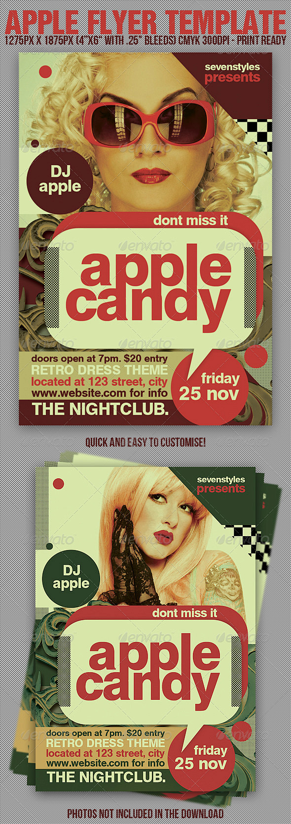 Apple Flyer Template...