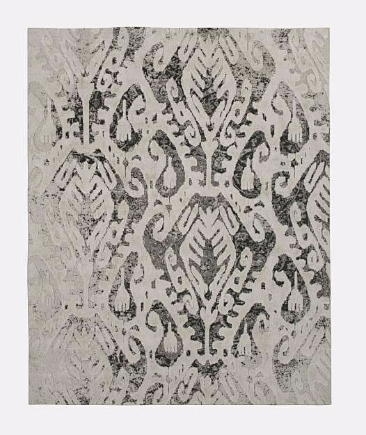 美式风格灰色抽象花纹图案地毯贴图