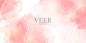 粉彩玫瑰粉色液体水彩背景与图片-商业图片-正版原创图片下载购买-VEER图片库