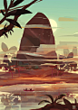 【插画设计】来自插画师 Stephanie Stutz 绘画作品  |  www.artstation.com/stephaniestutz ​​​​