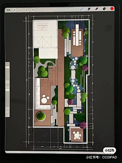 庭院/花园景观设计平面图/庄园/会所/彩平/总图-花瓣网|陪你做生活的设计师 | 图片