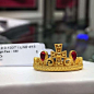 香港代购 pinkbox专柜 足金 十字皇冠 戒指-淘宝网