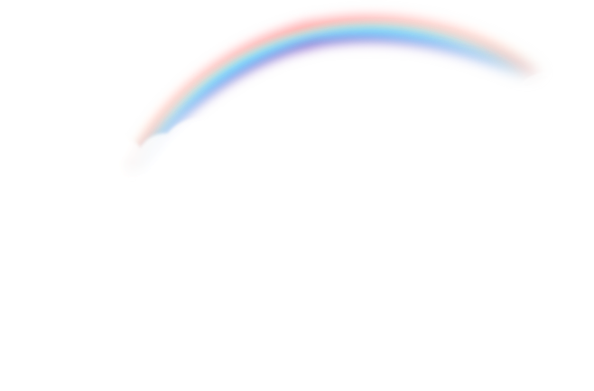 可爱卡通手绘彩虹图案儿童元素插画照片装饰...
