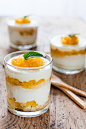 甜食,饮食,室内,汤匙,酸奶_108278459_Yogurt,  pineapple and ginger trifle_创意图片_Getty Images China