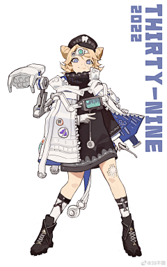 五斤二两采集到常服+武装立绘