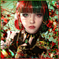 General 4000x4000 Erak Note digital digital art artwork illustration women portrait looking at viewer short hair fantasy art fantasy girl jewel sunlight two tone hair heterochromia