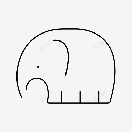 小象动物可爱图标高清素材 动物 动物园 可爱 小象 免抠png 设计图片 免费下载图片_素材图片素材-花瓣网