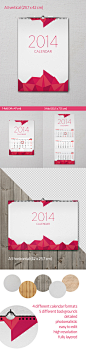 Wall Calendar Mockup on Behance